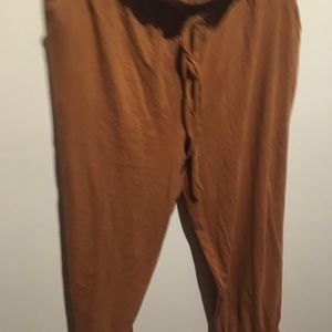 Golden lounge pants